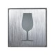 GloboStar® SENSATI 75662 Φωτιστικό Τοίχου Ένδειξης GLASS OF WINE LED 1W AC 220-240V IP20 - Σώμα Αλουμινίου - Μ11 x Π11 x Υ3cm - Πορτοκαλί GloboStar® SENSATI 75662 Φωτιστικό Τοίχου Ένδειξης GLASS OF WINE LED 1W AC 220-240V IP20 - Σώμα Αλουμινίου - Μ11 x Π11 x Υ3cm - Πορτοκαλί