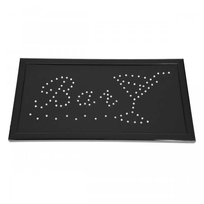 GloboStar® 75690 Φωτιστικό Ταμπέλα LED Σήμανσης BAR WITH COCTAIL με Πρίζα AC 230V Μ48xΠ25xΥ2cm