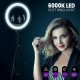 GloboStar® 75804 Professional Digital Ring Light Φ36cm LED SMD 50W 5000lm 180° AC 230V με Καλώδιο Τροφοδοσίας Πρίζας - Ασύρματο Χειριστήριο RF 2.4Ghz Εναλλαγής Χρωμάτων & 3 Βάσεις Τηλεφώνου - Πολύχρωμο RGBW+WW Dimmable GloboStar® 75804 Professional Digital Ring Light Φ36cm LED SMD 50W 5000lm 180° AC 230V με Καλώδιο Τροφοδοσίας Πρίζας - Ασύρματο Χειριστήριο RF 2.4Ghz Εναλλαγής Χρωμάτων & 3 Βάσεις Τηλεφώνου - Πολύχρωμο RGBW+WW Dimmable