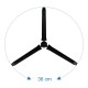 GloboStar® 75806 Professional Table Tripod - Επαγγελματικό Επιτραπέζιο Τρίποδο για Ring Light LED GloboStar® 75806 Professional Table Tripod - Επαγγελματικό Επιτραπέζιο Τρίποδο για Ring Light LED