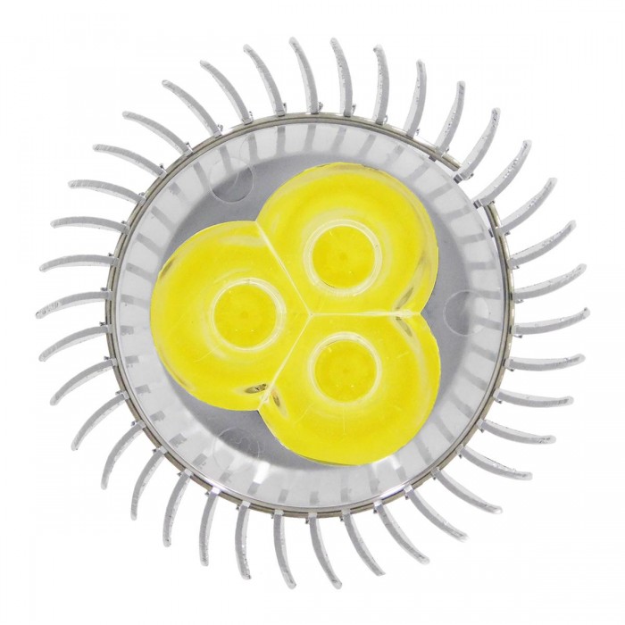 GloboStar® 76030 Λάμπα GU10 Spot LED 3W 300lm 45° AC 85-265V Ψυχρό Λευκό 6000K