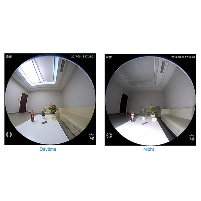 GloboStar® 76073 WIFI 2.4G IP CAMERA 2.0MP 1080P - Έξυπνη Κρυφή IP Κάμερα WiFi 1080P Fish Eye 360° 3W LED σε Σχήμα Λάμπας με Ντουί και Βάση E27 Smart Home GloboStar® 76073 WIFI 2.4G IP CAMERA 2.0MP 1080P - Έξυπνη Κρυφή IP Κάμερα WiFi 1080P Fish Eye 360° 3W LED σε Σχήμα Λάμπας με Ντουί και Βάση E27 Smart Home