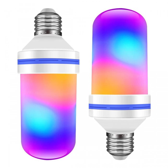 GloboStar® 76076 Λάμπα E27 TUBULAR Διακοσμητική LED 9W 450lm 320° AC 85-265V με 4 Λειτουργίες Εφέ RGB Φλόγας και Αναστροφή RGB Φλόγας GloboStar® 76076 Λάμπα E27 TUBULAR Διακοσμητική LED 9W 450lm 320° AC 85-265V με 4 Λειτουργίες Εφέ RGB Φλόγας και Αναστροφή RGB Φλόγας