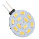 GloboStar® 76101 Λάμπα G4 LED SMD 5630 4.5W 405lm 120° DC 12-24V Side Pin Θερμό Λευκό 3000K GloboStar® 76101 Λάμπα G4 LED SMD 5630 4.5W 405lm 120° DC 12-24V Side Pin Θερμό Λευκό 3000K
