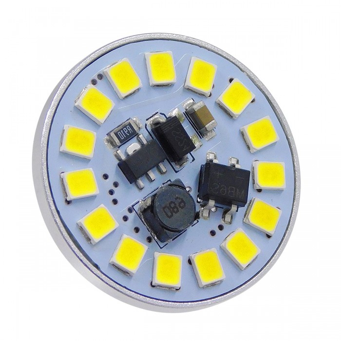 GloboStar® 76107 Λάμπα G4 LED SMD 2835 3W 360lm 120° DC 12-24V Back Pin Ψυχρό Λευκό 6000K Dimmable GloboStar® 76107 Λάμπα G4 LED SMD 2835 3W 360lm 120° DC 12-24V Back Pin Ψυχρό Λευκό 6000K Dimmable