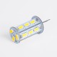 GloboStar® 76133 Λάμπα LED G4 SMD 5630 5W 600lm 320° DC 12-24V IP20 Φ1.8 x Υ4.3cm Ψυχρό Λευκό 6000K Dimmable - 2 Χρόνια Εγγύηση