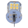 GloboStar® 76136 Λάμπα G4 LED SMD 5630 6W 600lm 320° DC 12-24V Θερμό Λευκό 3000K Dimmable