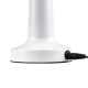 GloboStar® BELLA 76502 Μοντέρνο Επιτραπέζιο Φωτιστικό Πορτατίφ LED 1.5W 105lm 120° DC 5V Επαναφορτιζόμενο με Μπαταρία Li-ion 1800mAh - Διακόπτη Αφής με 3 Εντάσεις Φωτισμού Θερμό Λευκό 2700K Dimmable - Φ9 x 21cm - Λευκό