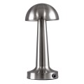 GloboStar® COCO 76510 Μοντέρνο Επιτραπέζιο Φωτιστικό Πορτατίφ LED 1.5W 105lm 120° DC 5V Επαναφορτιζόμενο με Μπαταρία Li-ion 1800mAh - Διακόπτη Αφής με 3 Εντάσεις Φωτισμού Θερμό Λευκό 2700K Dimmable - Φ10 x 22cm - Ασημί GloboStar® COCO 76510 Μοντέρνο Επιτραπέζιο Φωτιστικό Πορτατίφ LED 1.5W 105lm 120° DC 5V Επαναφορτιζόμενο με Μπαταρία Li-ion 1800mAh - Διακόπτη Αφής με 3 Εντάσεις Φωτισμού Θερμό Λευκό 2700K Dimmable - Φ10 x 22cm - Ασημί