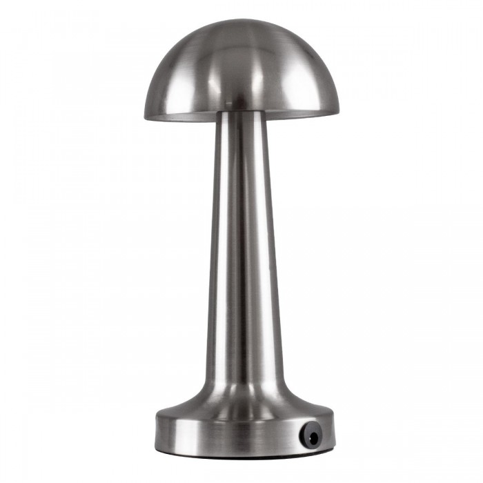 GloboStar® COCO 76510 Μοντέρνο Επιτραπέζιο Φωτιστικό Πορτατίφ LED 1.5W 105lm 120° DC 5V Επαναφορτιζόμενο με Μπαταρία Li-ion 1800mAh - Διακόπτη Αφής με 3 Εντάσεις Φωτισμού Θερμό Λευκό 2700K Dimmable - Φ10 x 22cm - Ασημί GloboStar® COCO 76510 Μοντέρνο Επιτραπέζιο Φωτιστικό Πορτατίφ LED 1.5W 105lm 120° DC 5V Επαναφορτιζόμενο με Μπαταρία Li-ion 1800mAh - Διακόπτη Αφής με 3 Εντάσεις Φωτισμού Θερμό Λευκό 2700K Dimmable - Φ10 x 22cm - Ασημί