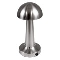 GloboStar® COCO 76510 Μοντέρνο Επιτραπέζιο Φωτιστικό Πορτατίφ LED 1.5W 105lm 120° DC 5V Επαναφορτιζόμενο με Μπαταρία Li-ion 1800mAh - Διακόπτη Αφής με 3 Εντάσεις Φωτισμού Θερμό Λευκό 2700K Dimmable - Φ10 x 22cm - Ασημί GloboStar® COCO 76510 Μοντέρνο Επιτραπέζιο Φωτιστικό Πορτατίφ LED 1.5W 105lm 120° DC 5V Επαναφορτιζόμενο με Μπαταρία Li-ion 1800mAh - Διακόπτη Αφής με 3 Εντάσεις Φωτισμού Θερμό Λευκό 2700K Dimmable - Φ10 x 22cm - Ασημί
