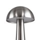 GloboStar® COCO 76510 Μοντέρνο Επιτραπέζιο Φωτιστικό Πορτατίφ LED 1.5W 105lm 120° DC 5V Επαναφορτιζόμενο με Μπαταρία Li-ion 1800mAh - Διακόπτη Αφής με 3 Εντάσεις Φωτισμού Θερμό Λευκό 2700K Dimmable - Φ10 x 22cm - Ασημί GloboStar® COCO 76510 Μοντέρνο Επιτραπέζιο Φωτιστικό Πορτατίφ LED 1.5W 105lm 120° DC 5V Επαναφορτιζόμενο με Μπαταρία Li-ion 1800mAh - Διακόπτη Αφής με 3 Εντάσεις Φωτισμού Θερμό Λευκό 2700K Dimmable - Φ10 x 22cm - Ασημί