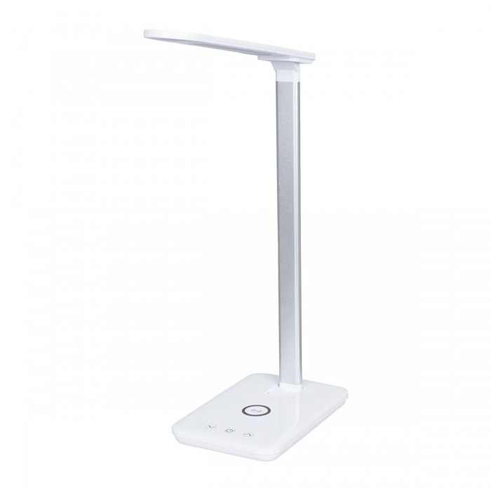 GloboStar® WASP 76532 Μοντέρνο Φωτιστικό Γραφείου Λευκό LED 10 Watt 1000lm DC 5V Αφής & Καλώδιο Τροφοδοσίας USB με Ασύρματη Φόρτιση - Wireless Charger - CCT Θερμό Λευκό 2700K - Φυσικό Λευκό 4500K - Ψυχρό Λευκό 6000K Dimmable GloboStar® WASP 76532 Μοντέρνο Φωτιστικό Γραφείου Λευκό LED 10 Watt 1000lm DC 5V Αφής & Καλώδιο Τροφοδοσίας USB με Ασύρματη Φόρτιση - Wireless Charger - CCT Θερμό Λευκό 2700K - Φυσικό Λευκό 4500K - Ψυχρό Λευκό 6000K Dimmable