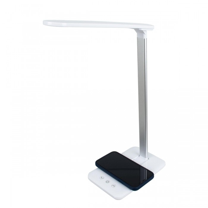 GloboStar® WASP 76532 Μοντέρνο Φωτιστικό Γραφείου Λευκό LED 10 Watt 1000lm DC 5V Αφής & Καλώδιο Τροφοδοσίας USB με Ασύρματη Φόρτιση - Wireless Charger - CCT Θερμό Λευκό 2700K - Φυσικό Λευκό 4500K - Ψυχρό Λευκό 6000K Dimmable GloboStar® WASP 76532 Μοντέρνο Φωτιστικό Γραφείου Λευκό LED 10 Watt 1000lm DC 5V Αφής & Καλώδιο Τροφοδοσίας USB με Ασύρματη Φόρτιση - Wireless Charger - CCT Θερμό Λευκό 2700K - Φυσικό Λευκό 4500K - Ψυχρό Λευκό 6000K Dimmable