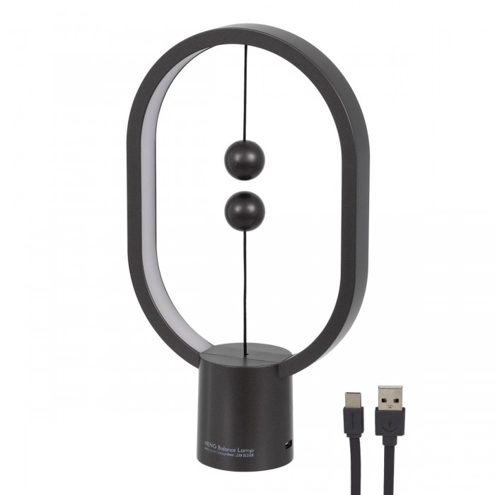 GloboStar® MAGNET 76544 Μοντέρνο Φωτιστικό Γραφείου Σκούρο Γκρι LED 15 Watt 1500lm DC 5V με Μαγνητικό Διακόπτη & Καλώδιο Τροφοδοσίας USB Θερμό Λευκό 2700K GloboStar® MAGNET 76544 Μοντέρνο Φωτιστικό Γραφείου Σκούρο Γκρι LED 15 Watt 1500lm DC 5V με Μαγνητικό Διακόπτη & Καλώδιο Τροφοδοσίας USB Θερμό Λευκό 2700K
