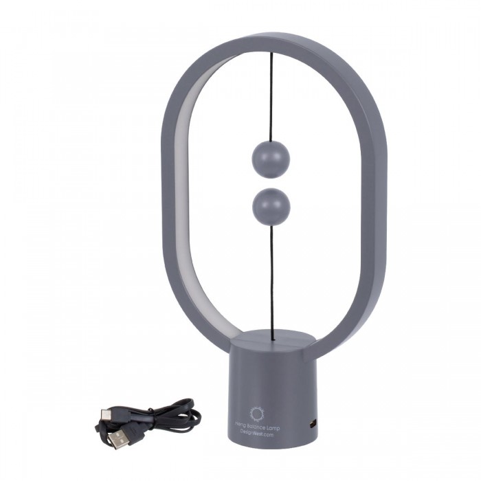 GloboStar® MAGNET 76545 Μοντέρνο Φωτιστικό Γραφείου Ανοιχτό Γκρι LED 15 Watt 1500lm DC 5V με Μαγνητικό Διακόπτη & Καλώδιο Τροφοδοσίας USB Θερμό Λευκό 2700K GloboStar® MAGNET 76545 Μοντέρνο Φωτιστικό Γραφείου Ανοιχτό Γκρι LED 15 Watt 1500lm DC 5V με Μαγνητικό Διακόπτη & Καλώδιο Τροφοδοσίας USB Θερμό Λευκό 2700K