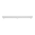 GLOBOSTAR® WALLBASE 77522 Γραμμική Μεταλλική Ροζέτα για Κρέμαση 3 Φωτιστικών - Λευκό - Μ50 x Π5 x Υ4cm