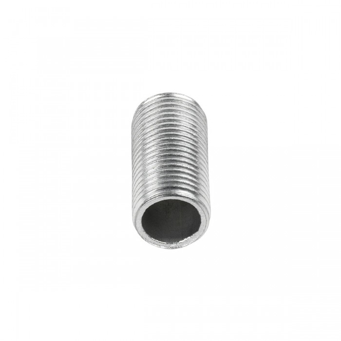 GLOBOSTAR® THREADEDTUBE 77557 Μεταλλικός DIY Σύνδεσμος / Μαστός με M10 Σπείρωμα για Φωτιστικά - Μ2 x Π1 x Υ1cm