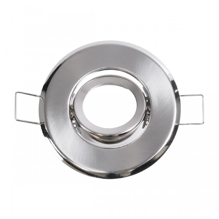 GLOBOSTAR® RAFY 77802 Χωνευτή Κινούμενη Βάση για Σποτ MR11 με Ντουί GU10/GU5.3 IP20 - Νίκελ Χρώμιο - Μ7 x Π7 x Υ2.1cm / Q5cm GLOBOSTAR® RAFY 77802 Χωνευτή Κινούμενη Βάση για Σποτ MR11 με Ντουί GU10/GU5.3 IP20 - Νίκελ Χρώμιο - Μ7 x Π7 x Υ2.1cm / Q5cm