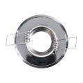 GLOBOSTAR® DELTA 77803 Χωνευτή Κινούμενη Βάση για Σποτ MR11 με Ντουί GU10/GU5.3 IP20 - Νίκελ Βούρτσας - Μ7 x Π7 x Υ2.1cm / Q5.5cm