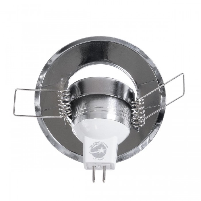 GLOBOSTAR® DELTA 77803 Χωνευτή Κινούμενη Βάση για Σποτ MR11 με Ντουί GU10/GU5.3 IP20 - Νίκελ Βούρτσας - Μ7 x Π7 x Υ2.1cm / Q5.5cm GLOBOSTAR® DELTA 77803 Χωνευτή Κινούμενη Βάση για Σποτ MR11 με Ντουί GU10/GU5.3 IP20 - Νίκελ Βούρτσας - Μ7 x Π7 x Υ2.1cm / Q5.5cm