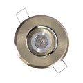 GLOBOSTAR® DELTA 77806 Χωνευτή Κινούμενη Βάση για Σποτ MR11 με Ντουί GU10/GU5.3 IP20 - Μπρούτζινο - Μ7 x Π7 x Υ2.1cm / Q5.5cm