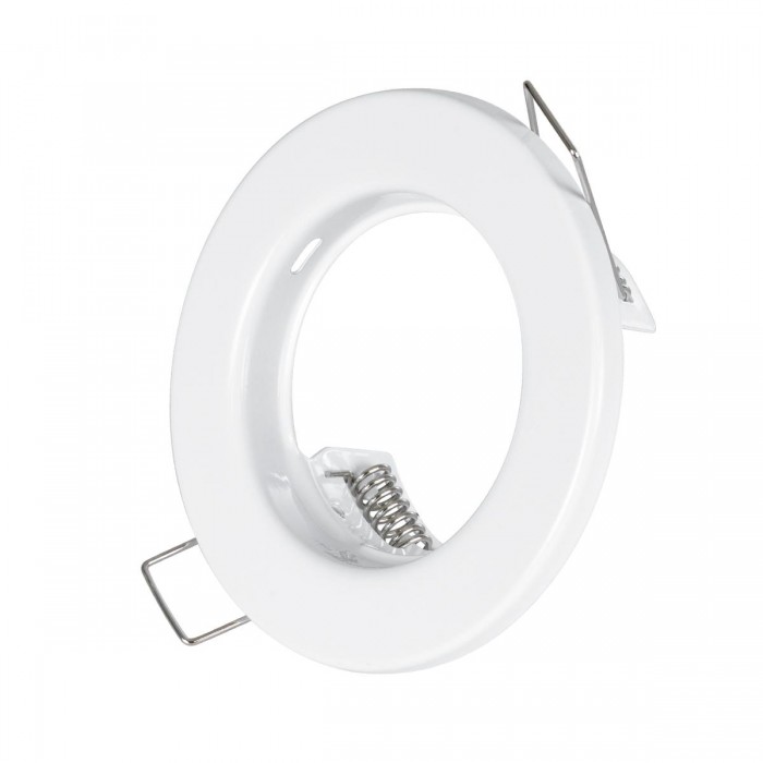 GLOBOSTAR® DELTA 77807 Χωνευτή Βάση για Σποτ MR16 με Ντουί GU10/GU5.3 IP20 - Λευκό - Μ8.3 x Π8.3 x Υ3.1cm / Q6cm