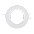 GLOBOSTAR® DELTA 77807 Χωνευτή Βάση για Σποτ MR16 με Ντουί GU10/GU5.3 IP20 - Λευκό - Μ8.3 x Π8.3 x Υ3.1cm / Q6cm