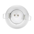 GLOBOSTAR® DELTA 77807 Χωνευτή Βάση για Σποτ MR16 με Ντουί GU10/GU5.3 IP20 - Λευκό - Μ8.3 x Π8.3 x Υ3.1cm / Q6cm