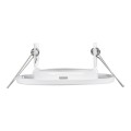GLOBOSTAR® DELTA 77807 Χωνευτή Βάση για Σποτ MR16 με Ντουί GU10/GU5.3 IP20 - Λευκό - Μ8.3 x Π8.3 x Υ3.1cm / Q6cm