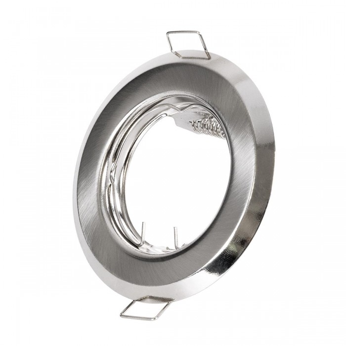 GLOBOSTAR® RAFY 77809 Χωνευτή Βάση για Σποτ MR16 με Ντουί GU10/GU5.3 IP20 - Νίκελ Βούρτσας - Μ8.3 x Π8.3 x Υ3.1cm / Q6cm GLOBOSTAR® RAFY 77809 Χωνευτή Βάση για Σποτ MR16 με Ντουί GU10/GU5.3 IP20 - Νίκελ Βούρτσας - Μ8.3 x Π8.3 x Υ3.1cm / Q6cm