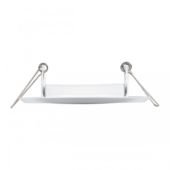 GLOBOSTAR® RAFY 77814 Χωνευτή Κινούμενη Βάση για Σποτ MR16 με Ντουί GU10/GU5.3 IP20 - Λευκό - Μ9.2 x Π9.2 x Υ3.1cm / Q7cm