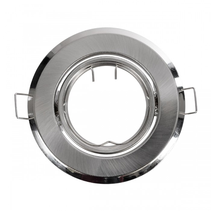 GLOBOSTAR® RAFY 77816 Χωνευτή Κινούμενη Βάση για Σποτ MR16 για Ντουί GU10/GU5.3 IP20 - Νίκελ Βούρτσας - Μ9.2 x Π9.2 x Υ3.1cm / Q7cm GLOBOSTAR® RAFY 77816 Χωνευτή Κινούμενη Βάση για Σποτ MR16 για Ντουί GU10/GU5.3 IP20 - Νίκελ Βούρτσας - Μ9.2 x Π9.2 x Υ3.1cm / Q7cm