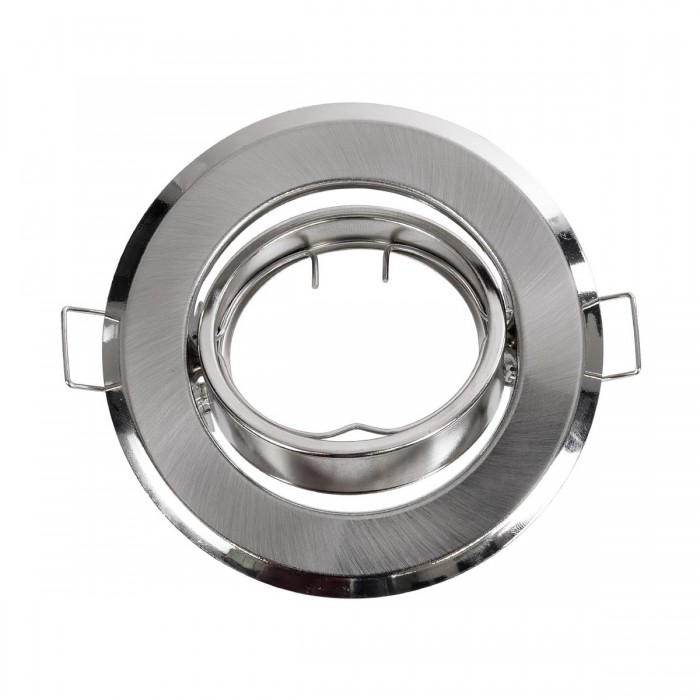 GLOBOSTAR® RAFY 77816 Χωνευτή Κινούμενη Βάση για Σποτ MR16 για Ντουί GU10/GU5.3 IP20 - Νίκελ Βούρτσας - Μ9.2 x Π9.2 x Υ3.1cm / Q7cm GLOBOSTAR® RAFY 77816 Χωνευτή Κινούμενη Βάση για Σποτ MR16 για Ντουί GU10/GU5.3 IP20 - Νίκελ Βούρτσας - Μ9.2 x Π9.2 x Υ3.1cm / Q7cm