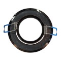 GLOBOSTAR® DELTA 77819 Χωνευτή Κινούμενη Βάση για Σποτ MR16 με Ντουί GU10/GU5.3 IP20 - Χάλκινο - Μ9.2 x Π9.2 x Υ2.8cm / Q7.6cm