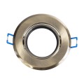 GLOBOSTAR® DELTA 77820 Χωνευτή Κινούμενη Βάση για Σποτ MR16 με Ντουί GU10/GU5.3 IP20 - Μπρούτζινο - Μ9.2 x Π9.2 x Υ2.8cm / Q7.6cm