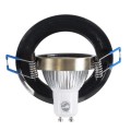 GLOBOSTAR® DELTA 77820 Χωνευτή Κινούμενη Βάση για Σποτ MR16 με Ντουί GU10/GU5.3 IP20 - Μπρούτζινο - Μ9.2 x Π9.2 x Υ2.8cm / Q7.6cm
