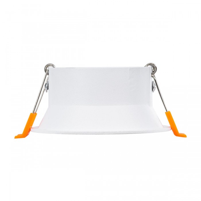 GLOBOSTAR® ALPHA 77830 Χωνευτή Κινούμενη Βάση για Σποτ MR16 με Ντουί GU10/GU5.3 IP20 - Λευκό - Μ9.4 x Π9.4 x Υ4.2cm / Q8.3cm