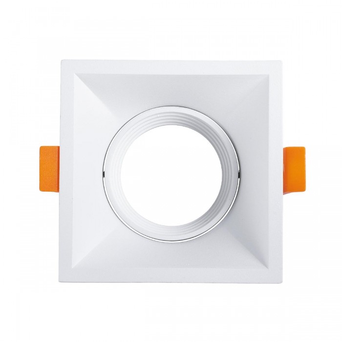 GLOBOSTAR® ALPHA 77832 Χωνευτή Κινούμενη Βάση για Σποτ MR16 με Ντουί GU10/GU5.3 IP20 - Λευκό - Μ9 x Π9 x Υ4.5cm / Q8.3cm GLOBOSTAR® ALPHA 77832 Χωνευτή Κινούμενη Βάση για Σποτ MR16 με Ντουί GU10/GU5.3 IP20 - Λευκό - Μ9 x Π9 x Υ4.5cm / Q8.3cm