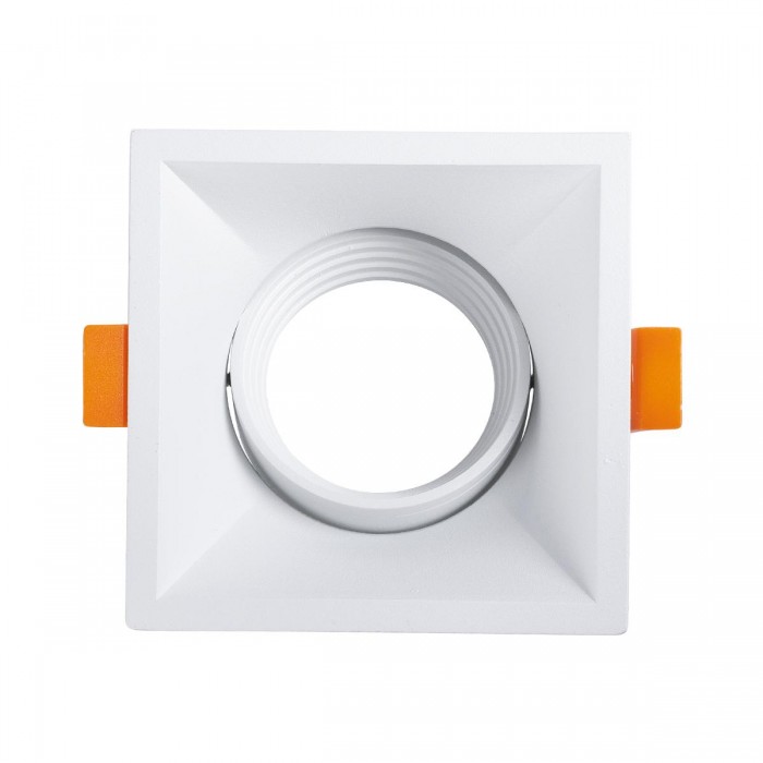 GLOBOSTAR® ALPHA 77832 Χωνευτή Κινούμενη Βάση για Σποτ MR16 με Ντουί GU10/GU5.3 IP20 - Λευκό - Μ9 x Π9 x Υ4.5cm / Q8.3cm GLOBOSTAR® ALPHA 77832 Χωνευτή Κινούμενη Βάση για Σποτ MR16 με Ντουί GU10/GU5.3 IP20 - Λευκό - Μ9 x Π9 x Υ4.5cm / Q8.3cm