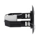 GLOBOSTAR® ACIDA 77845 Χωνευτή Βάση για Σποτ R63 με Ντουί E27 IP20 - Μαύρο Ματ - Μ11 x Π11 x Υ11cm / Q9cm