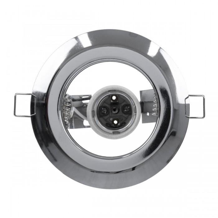 GLOBOSTAR® ACIDA 77847 Χωνευτή Βάση για Σποτ R63 με Ντουί E27 IP20 - Νίκελ Χρώμιο - Μ11 x Π11 x Υ11cm / Q9cm GLOBOSTAR® ACIDA 77847 Χωνευτή Βάση για Σποτ R63 με Ντουί E27 IP20 - Νίκελ Χρώμιο - Μ11 x Π11 x Υ11cm / Q9cm