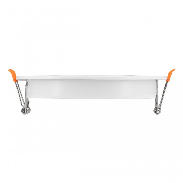 GloboStar® 77850 Χωνευτή Στρογγυλή Βάση για Spot AR111 Λευκή Κινούμενη σε 2 Άξονες Φ17.2 x Y5.5cm