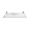 GLOBOSTAR® VITA 77852 Χωνευτή Κινούμενη Βάση για Σποτ AR111 για Ντουί GU10/GU5.3 IP20 - Λευκό - Μ18 x Π18 x Υ4.5cm / Q17.5 x 17.5cm