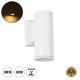GLOBOSTAR® WALLY 77870 Μοντέρνο Φωτιστικό Τοίχου - Απλίκα με Ντουί 1 x GU10 AC 220-240V Αδιάβροχο IP65 - Λευκό Ματ - Μ6.4 x Π11 x Υ17cm GLOBOSTAR® WALLY 77870 Μοντέρνο Φωτιστικό Τοίχου - Απλίκα με Ντουί 1 x GU10 AC 220-240V Αδιάβροχο IP65 - Λευκό Ματ - Μ6.4 x Π11 x Υ17cm
