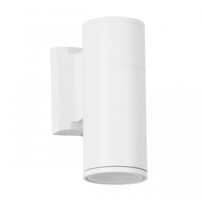 GLOBOSTAR® WALLY 77870 Μοντέρνο Φωτιστικό Τοίχου - Απλίκα με Ντουί 1 x GU10 AC 220-240V Αδιάβροχο IP65 - Λευκό Ματ - Μ6.4 x Π11 x Υ17cm GLOBOSTAR® WALLY 77870 Μοντέρνο Φωτιστικό Τοίχου - Απλίκα με Ντουί 1 x GU10 AC 220-240V Αδιάβροχο IP65 - Λευκό Ματ - Μ6.4 x Π11 x Υ17cm