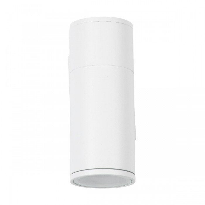 GLOBOSTAR® WALLY 77870 Μοντέρνο Φωτιστικό Τοίχου - Απλίκα με Ντουί 1 x GU10 AC 220-240V Αδιάβροχο IP65 - Λευκό Ματ - Μ6.4 x Π11 x Υ17cm GLOBOSTAR® WALLY 77870 Μοντέρνο Φωτιστικό Τοίχου - Απλίκα με Ντουί 1 x GU10 AC 220-240V Αδιάβροχο IP65 - Λευκό Ματ - Μ6.4 x Π11 x Υ17cm