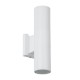 GLOBOSTAR® WALLY 77871 Μοντέρνο Φωτιστικό Τοίχου - Απλίκα με Ντουί 2 x GU10 AC 220-240V Αδιάβροχο IP65 - Λευκό Ματ - Μ6.4 x Π11 x Υ25cm GLOBOSTAR® WALLY 77871 Μοντέρνο Φωτιστικό Τοίχου - Απλίκα με Ντουί 2 x GU10 AC 220-240V Αδιάβροχο IP65 - Λευκό Ματ - Μ6.4 x Π11 x Υ25cm