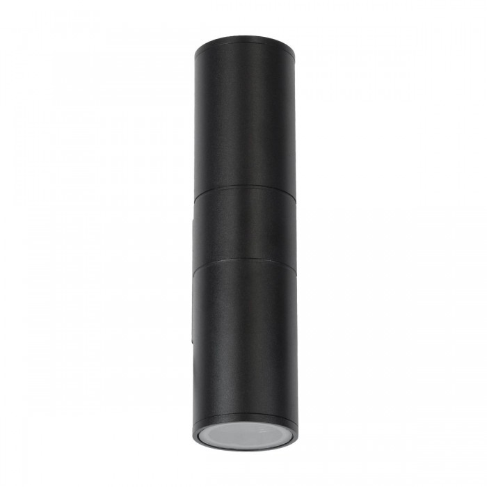 GLOBOSTAR® WALLY 77873 Μοντέρνο Φωτιστικό Τοίχου - Απλίκα με Ντουί 2 x GU10 AC 220-240V Αδιάβροχο IP65 - Μαύρο Ματ - Μ6.4 x Π11 x Υ25cm GLOBOSTAR® WALLY 77873 Μοντέρνο Φωτιστικό Τοίχου - Απλίκα με Ντουί 2 x GU10 AC 220-240V Αδιάβροχο IP65 - Μαύρο Ματ - Μ6.4 x Π11 x Υ25cm