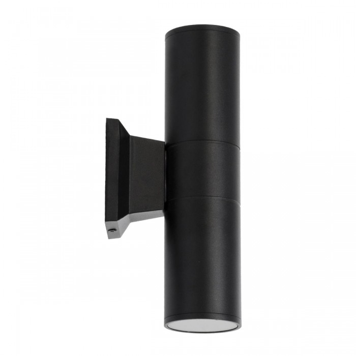 GLOBOSTAR® WALLY 77873 Μοντέρνο Φωτιστικό Τοίχου - Απλίκα με Ντουί 2 x GU10 AC 220-240V Αδιάβροχο IP65 - Μαύρο Ματ - Μ6.4 x Π11 x Υ25cm GLOBOSTAR® WALLY 77873 Μοντέρνο Φωτιστικό Τοίχου - Απλίκα με Ντουί 2 x GU10 AC 220-240V Αδιάβροχο IP65 - Μαύρο Ματ - Μ6.4 x Π11 x Υ25cm